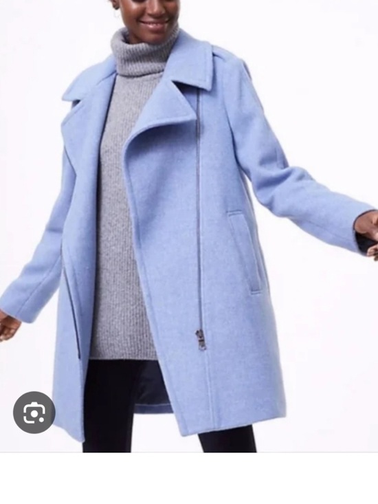 J. Crew Jackets & Blazers - J. Crew Sky Blue Pea Coat 6